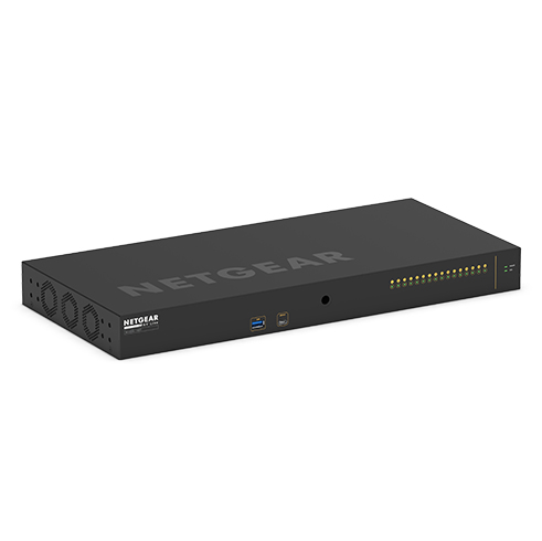 NETGEAR XSM4216F Managed L2/L3 1U Black
