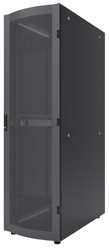 Intellinet 19" Server Cabinet - Free Standing, 42U, 600x1200mm (width x depth), Black, Flatpack, Max 1500kg, Multi-Point Door Lock, One Lock Per Side Panel, Usable Depth 123 to 973mm, IP20 rated, Rack, Steel