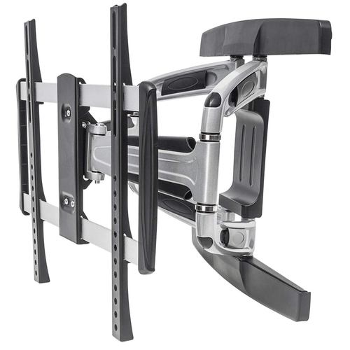 Manhattan Wall Mount for TV & Monitors (Full Motion), For screens 32" to 55", VESA compatibility: all between 100x100mm to 400x400mm - check the dimensions of the four mounting holes on back of screen to ensure it fits, Max 50kg, Black, Bracket, Lifetime Warranty