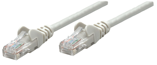 Intellinet Network Patch Cable, Cat6, 50m, Grey, Copper, S/FTP, LSOH / LSZH, PVC, RJ45, Gold Plated Contacts, Snagless, Booted, Lifetime Warranty