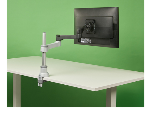 R-Go Tools Monitor arm R-Go Zepher Single, fully adjustable, 0-8 Kg load capacity, 100% circular, black
