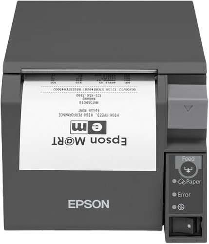 Epson TM-T70II (025C1): UB-E04 + Built-in USB, PS, Black, UK