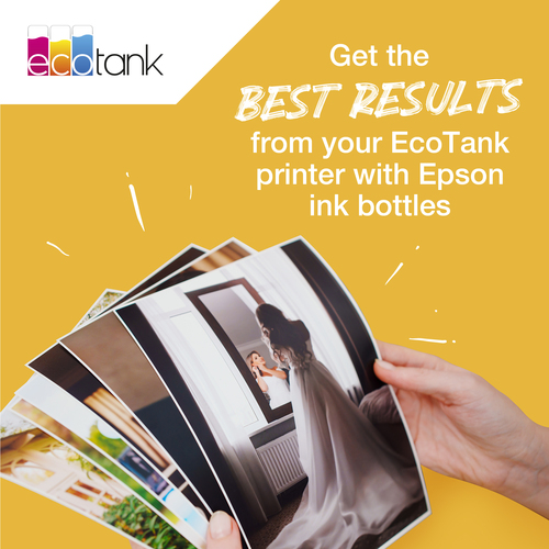 Epson 102 EcoTank Cyan ink bottle