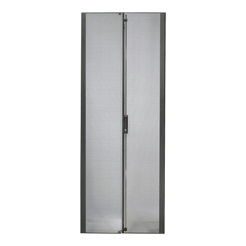 APC NetShelter SX 48U 600mm Wide Perforated Split Doors Black
