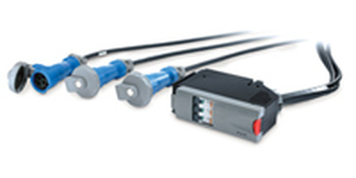 APC IT Power Distribution Module 3x1 Pole 3 Wire 32A 3xIEC309 480cm, 540cm, 600cm
