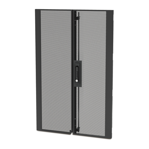 APC NetShelter SX Colocation 20U 600mm Wide Perforated Split Doors Black
