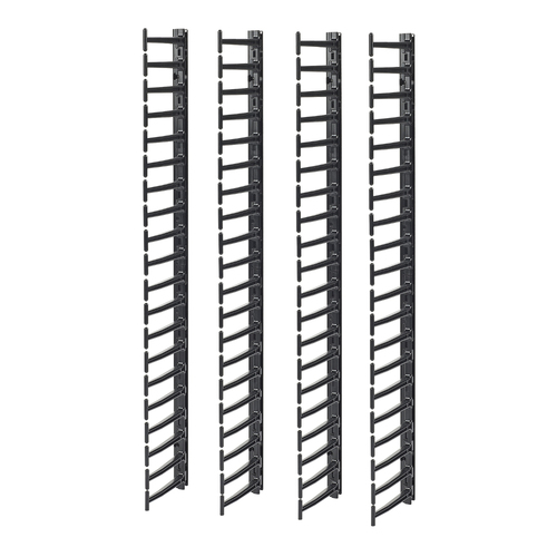 APC NetShelter Cable Management, Vertical Cable Manager, for NetShelter SX Networking Enclosure, Set of 4, 25 x 1778 x 163 mm