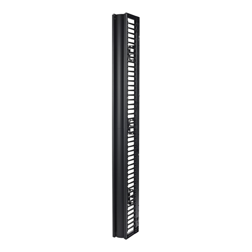 APC Valueline, Vertical Cable Manager for 2 & 4 Post Racks, 84"H X 6"W, Single-Sided with Door