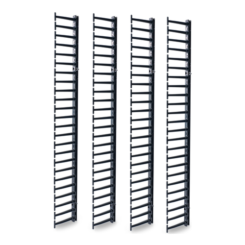APC NetShelter Cable Management, Vertical Cable Manager, for NetShelter SX Networking Racks 48U, Set of 4, 250 x 2045 x 170 mm