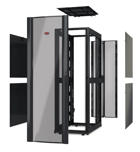 APC NetShelter SX 42U Freestanding rack Black