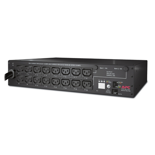 APC Rack PDU, Switched, 2U, 30A, 208V, (16)C13