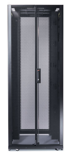 APC NetShelter SX, Server Rack Enclosure, 45U, Black, 2124H x 750W x 1200D mm