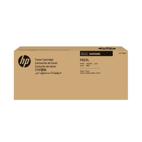 Samsung CLT-Y603L High Yield Yellow Original Toner Cartridge