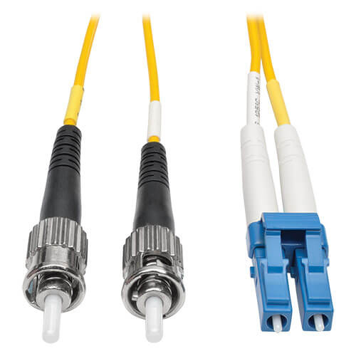 Eaton N368-15M InfiniBand/fibre optic cable 2x LC 2x ST OFNR Black, Blue, White, Yellow