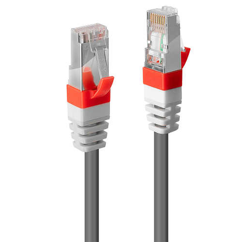 Lindy 0.5m Cat.6A S/FTP LSZH Network Cable, Grey
