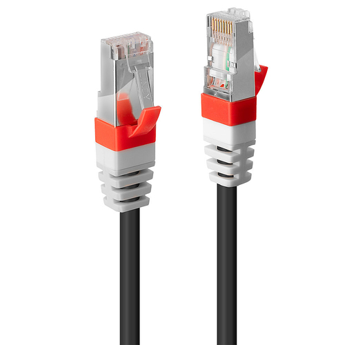 Lindy 45364 networking cable Black 2 m Cat6a S/FTP (S-STP)