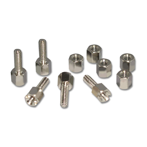 Lindy Holding Posts and Nuts for VGA Faceplate, Pack of 50