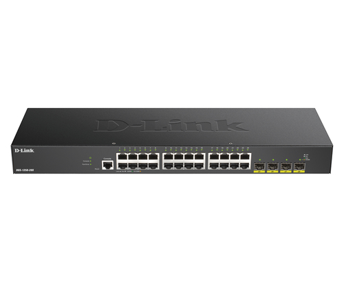 D-Link 24-port Gigabit Smart Managed Switch with 4x 10G SFP+