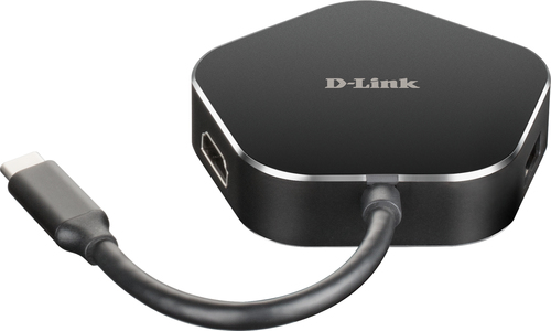 D-Link 4-in-1 USB-C Hub with HDMI and Power Delivery