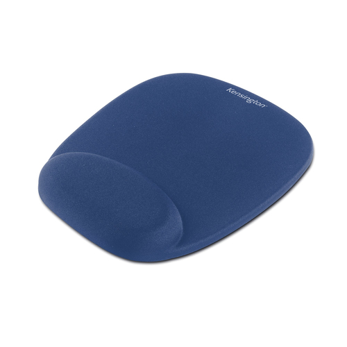 Kensington Foam Mousepad with Integral Wrist Rest Blue