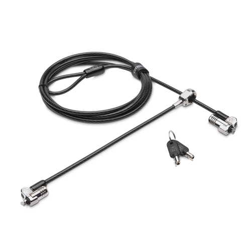 Kensington NanoSaver Keyed Dual Head Laptop Lock - Single Keyed