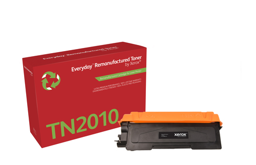EverydayTM Mono Remanufactured Toner by Xerox compatible with Brother TN2010, Standard capacity