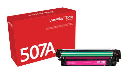 EverydayTM Magenta Toner by Xerox compatible with HP 507A (CE403A), Standard capacity