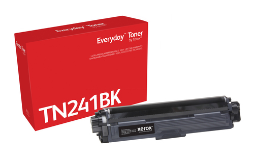 EverydayTM Black Toner by Xerox compatible with Brother TN241BK, Standard capacity