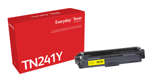 EverydayTM Yellow Toner by Xerox compatible with Brother TN241Y, Standard capacity
