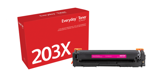 EverydayTM Magenta Toner by Xerox compatible with HP 203X (CF543X), High capacity
