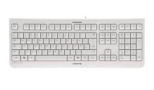 CHERRY KC 1000 keyboard Universal USB AZERTY Belgian Grey