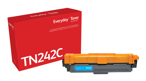 EverydayTM Cyan Toner by Xerox compatible with Brother TN242C, Standard capacity