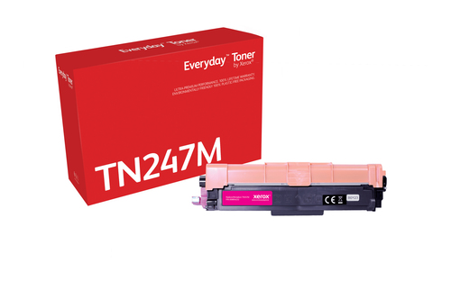 EverydayTM Magenta Toner by Xerox compatible with Brother TN247M, High capacity