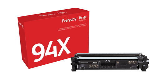 EverydayTM Black Toner by Xerox compatible with HP 94X (CF294X), High capacity