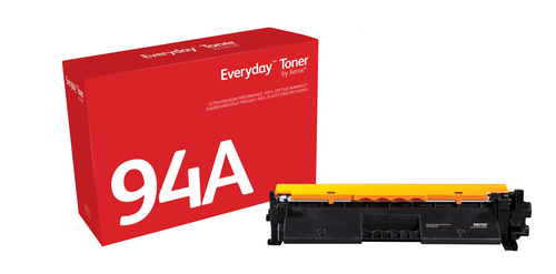 EverydayTM Black Toner by Xerox compatible with HP 94A (CF294A), Standard capacity