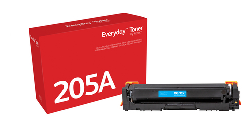 EverydayTM Cyan Toner by Xerox compatible with HP 205A (CF531A), Standard capacity