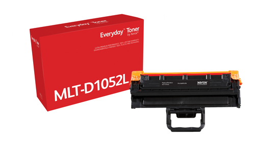 EverydayTM Black Toner by Xerox compatible with Samsung MLT-D1052L, High capacity