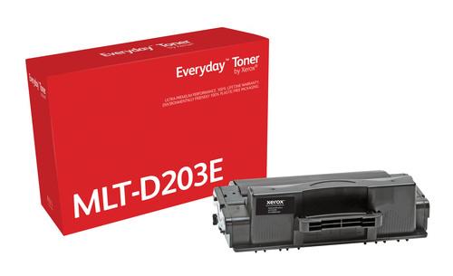 EverydayTM Black Toner by Xerox compatible with Samsung MLT-D203E, High capacity