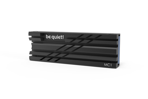 be quiet! MC1 Solid-state drive Heatsink/Radiator Black 1 pc(s)