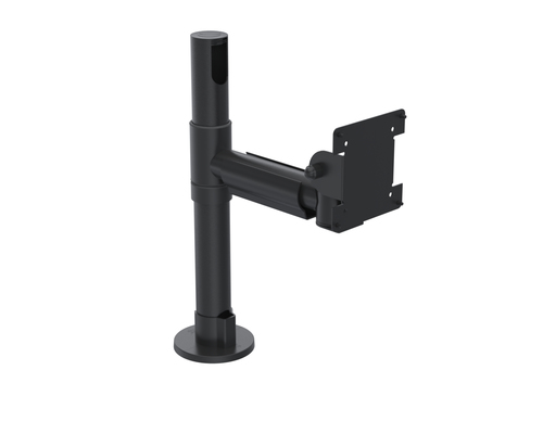 Ergonomic Solutions SpacePole POS Screen Mount with 200mm Swingarm, VESA 75/100 (<10 kg)