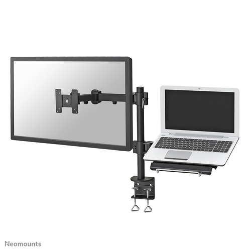 Neomounts FPMA-D960NOTEBOOK Monitor arm with laptop holder 10-27"