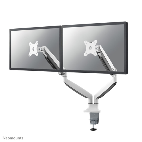 Neomounts NM-D750DWHITE Monitor arm 10-32" - gas spring