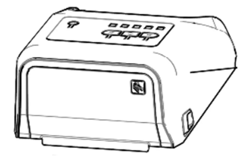 Zebra P1080383-204 printer/scanner spare part/accessory Cover