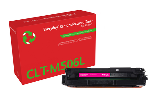 EverydayTM Magenta Remanufactured Toner by Xerox compatible with Samsung CLT-M506L, High capacity