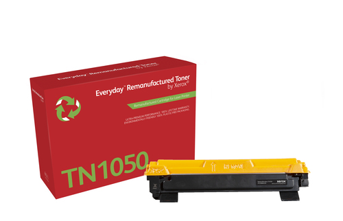 EverydayTM Mono Remanufactured Toner by Xerox compatible with Brother TN1050, Standard capacity