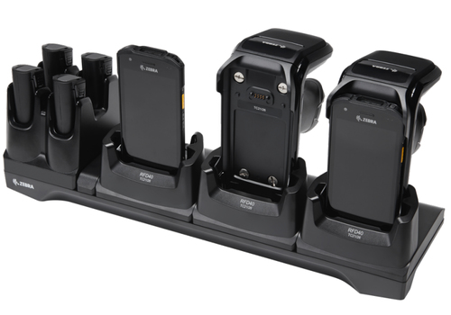 Zebra CRD3S4TRFD40TC2XCHG1 mobile device charger Mobile computer, RFID reader Black AC Indoor
