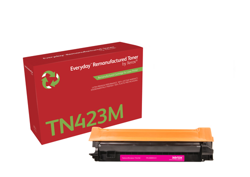 EverydayTM Magenta Remanufactured Toner by Xerox compatible with Brother TN423M, High capacity