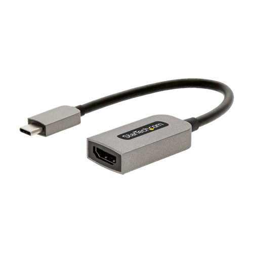 StarTech.com USB-C to HDMI Adapter, 4K 60Hz Video, HDR10, USB-C to HDMI Monitor Dongle, USB4 / Thunderbolt Compatible