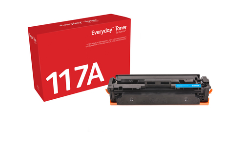 EverydayTM Cyan Toner by Xerox compatible with HP 117A (W2071A), Standard capacity