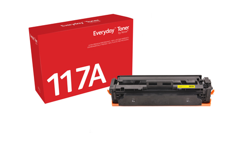 EverydayTM Yellow Toner by Xerox compatible with HP 117A (W2072A), Standard capacity
